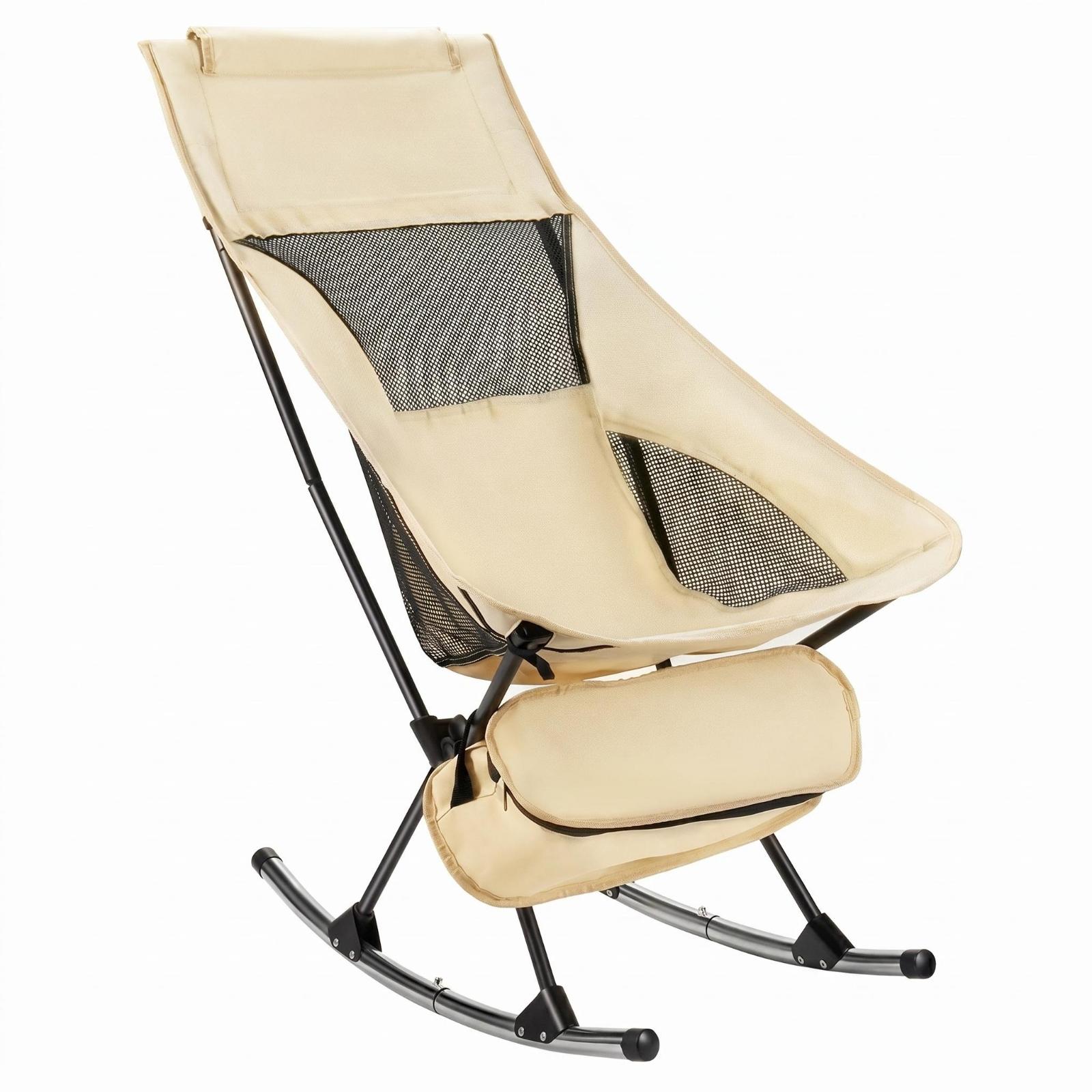 Outdoor Camping Rocking Chair - Foldable Outdoor Rocking Chair for Camping