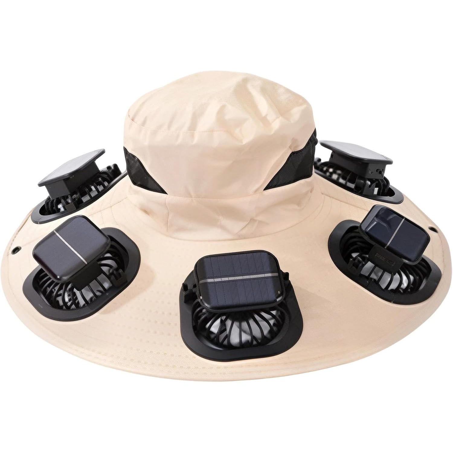 2026 Hot Summer 6 Fans Visor C - Outdoor Camping Fans recension och pris