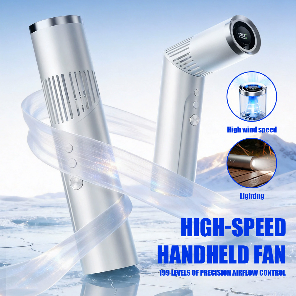 Mini Handheld Fan 20000 RPM Br - Outdoor Camping Fans recension och pris