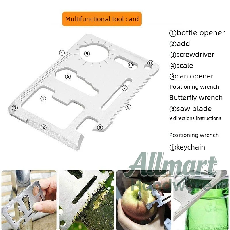 Multi functional portable EDC  - Outdoor Camping Tools recension och pris