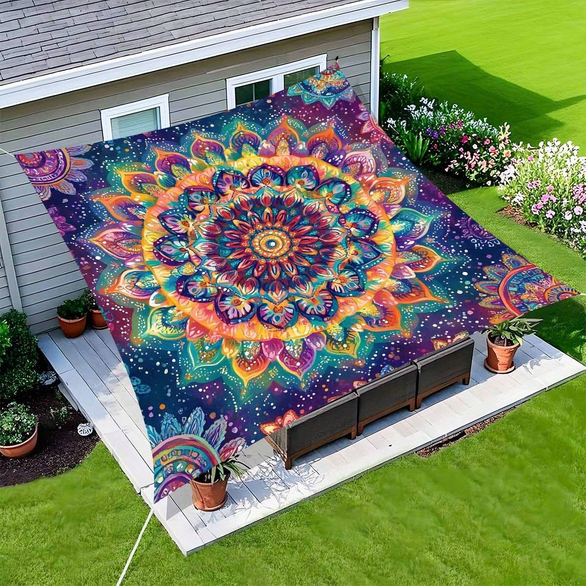 Color Flower Camping Sunshade  - Outdoor Camping House recension och pris