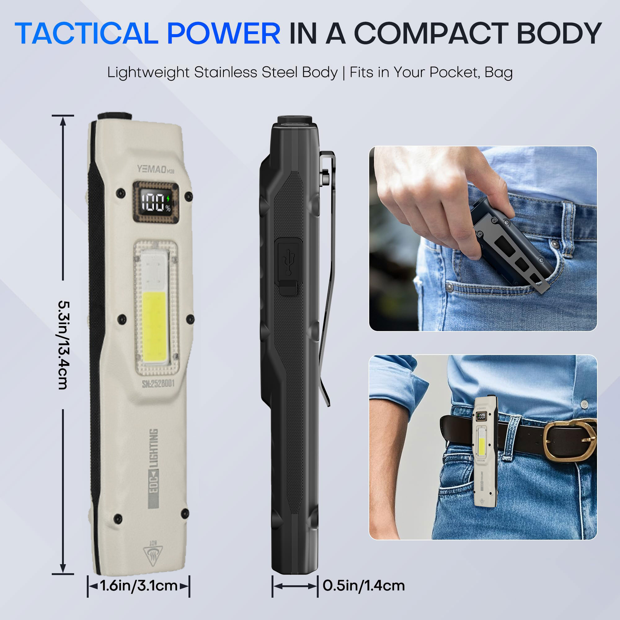 Portable 880LM YEMAO M28 Ultra - Outdoor Camping Accessories recension och pris