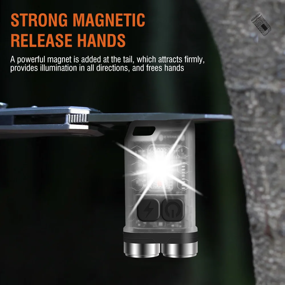 BORUiT V3 LED Keychain Portabl - Outdoor Camping Glamping recension och pris