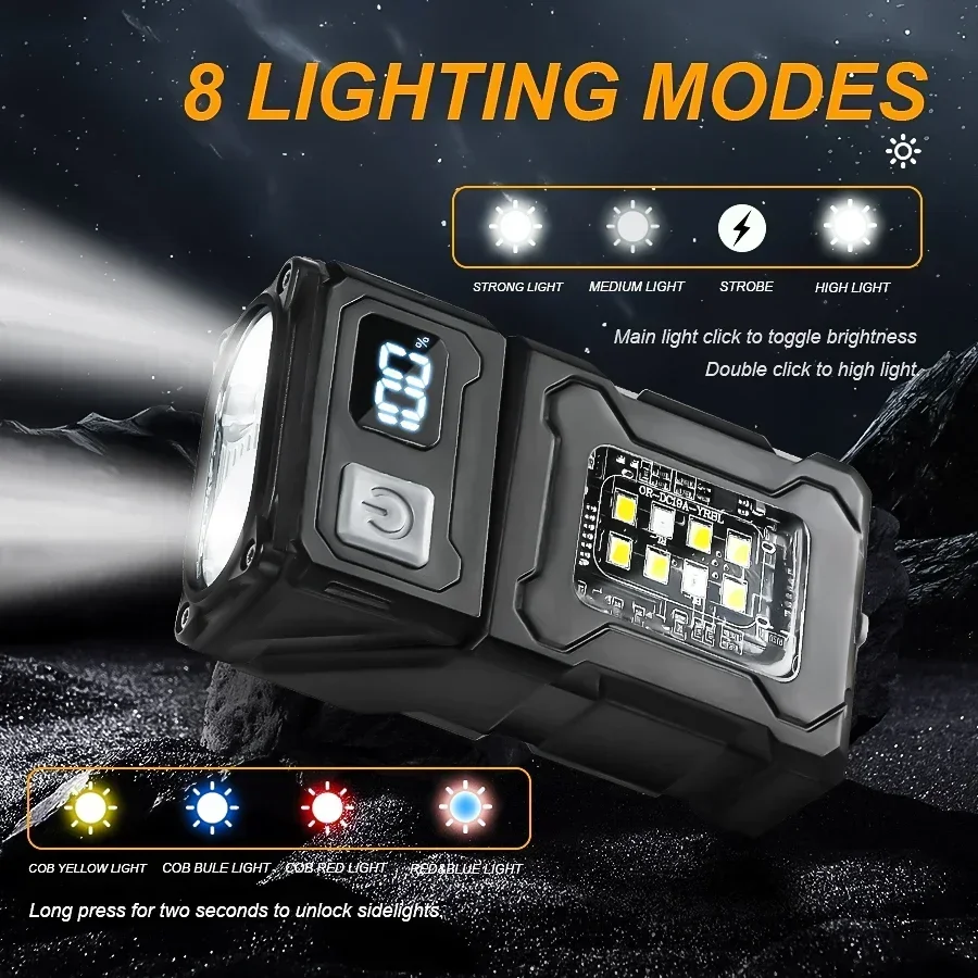 Mini Rechargeable LED Pocket F - Outdoor Camping Glamping recension och pris