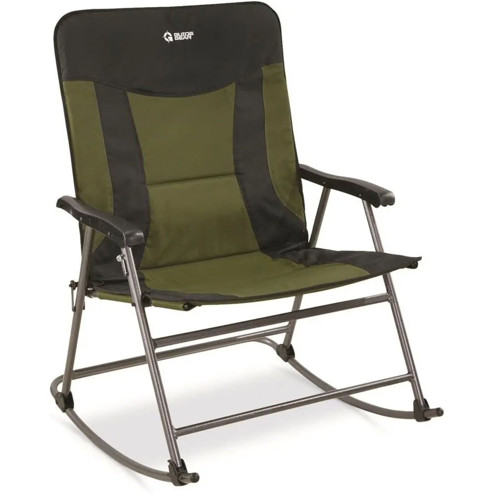 Oversized 600 lb Capacity Port - Outdoor Camping Rocking Chair recension och pris