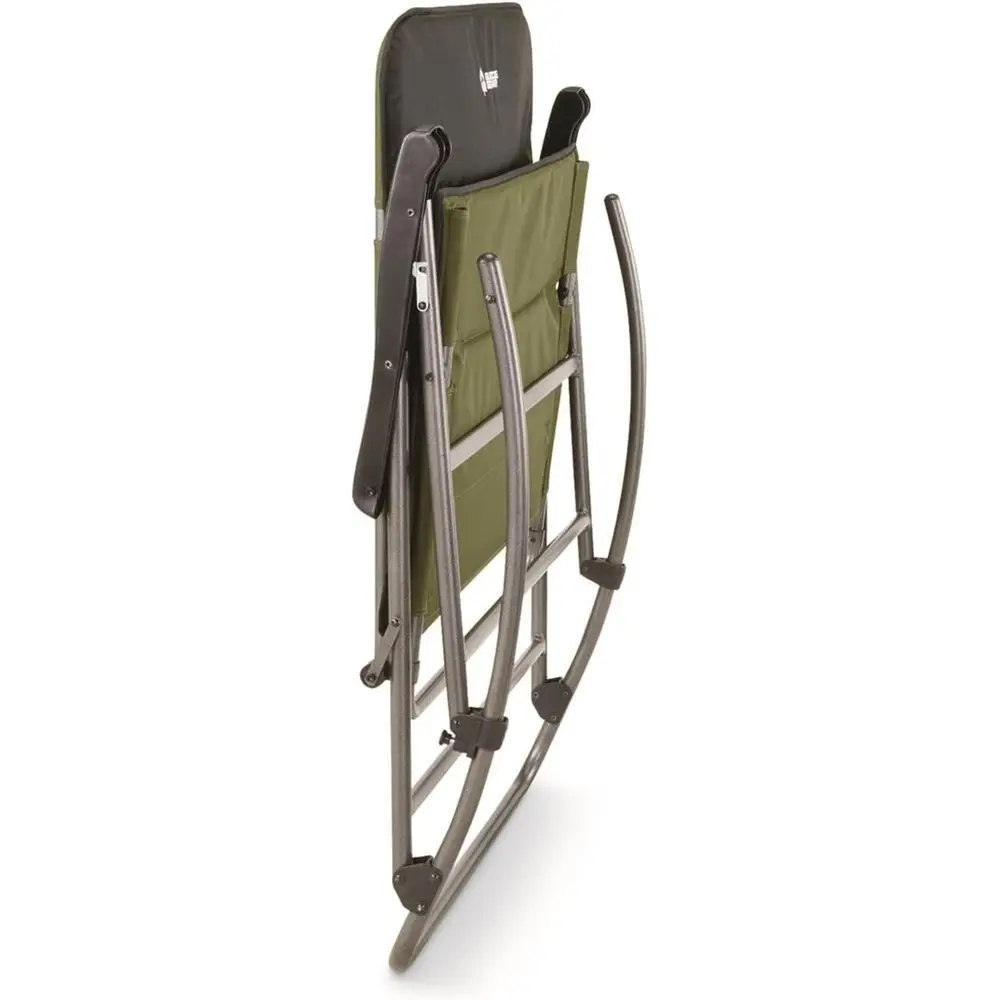 Oversized 600 lb Capacity Port - Outdoor Camping Rocking Chair recension och pris