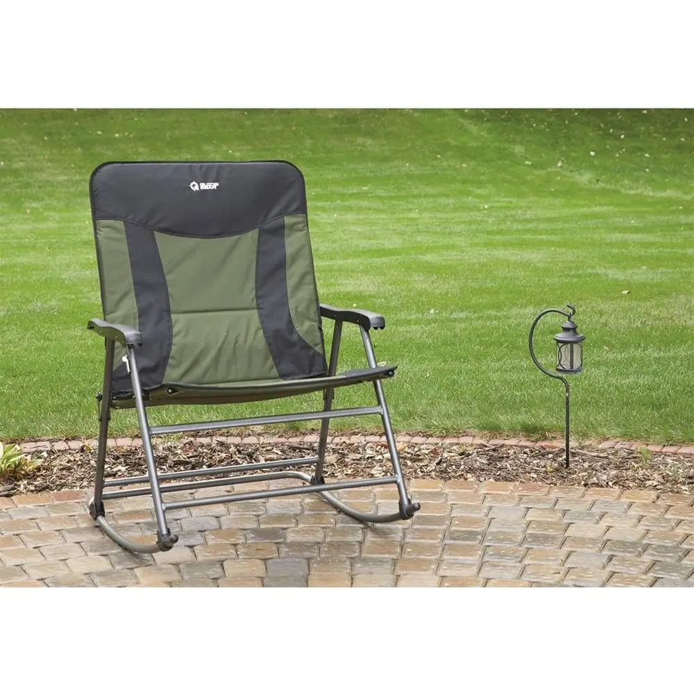 Oversized 600 lb Capacity Port - Outdoor Camping Rocking Chair recension och pris