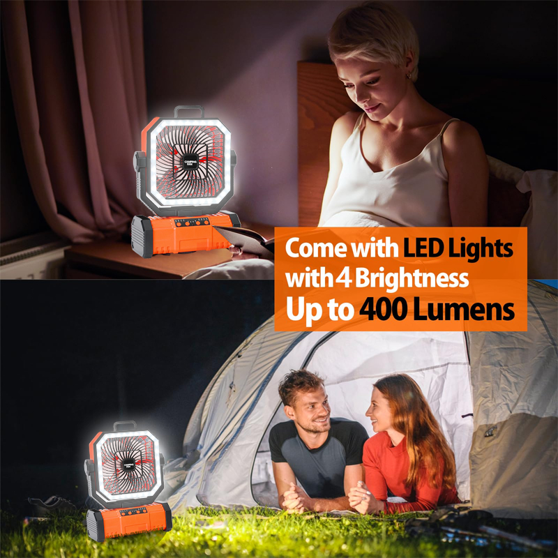 20000mAh Camping Ceiling Fan R - Outdoor Camping House recension och pris
