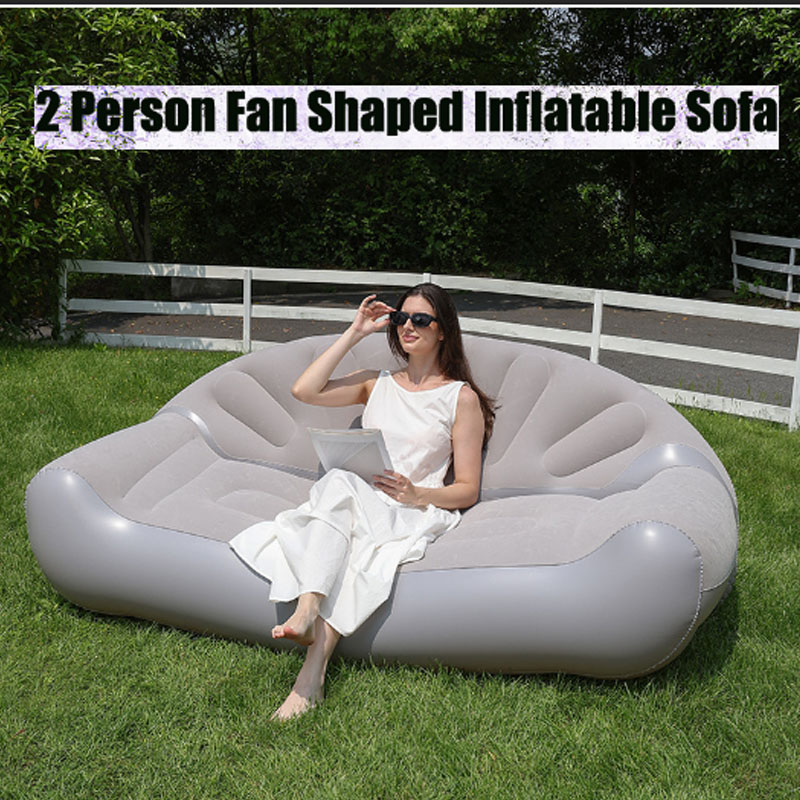 Fan Shaped Inflatable Sofa 2 P - Outdoor Camping Fans recension och pris