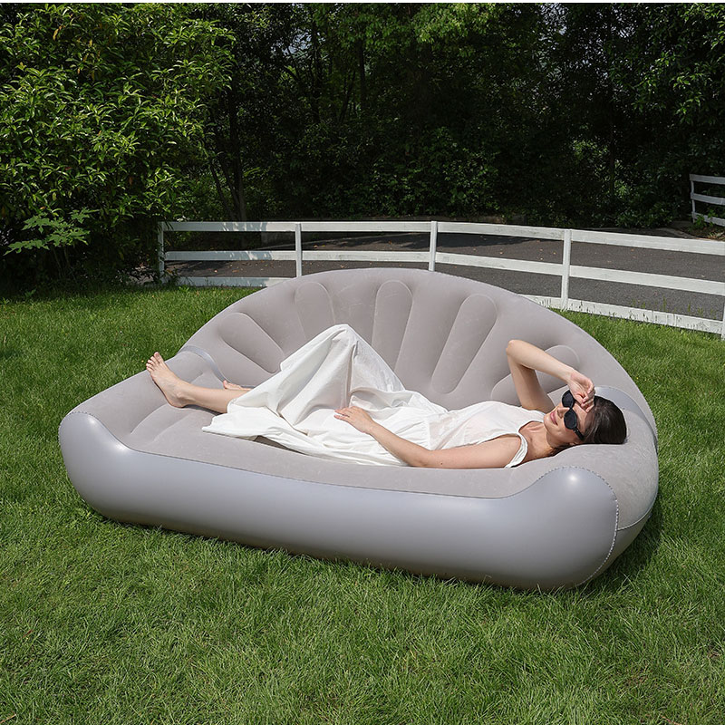 Fan Shaped Inflatable Sofa 2 P - Outdoor Camping Fans recension och pris