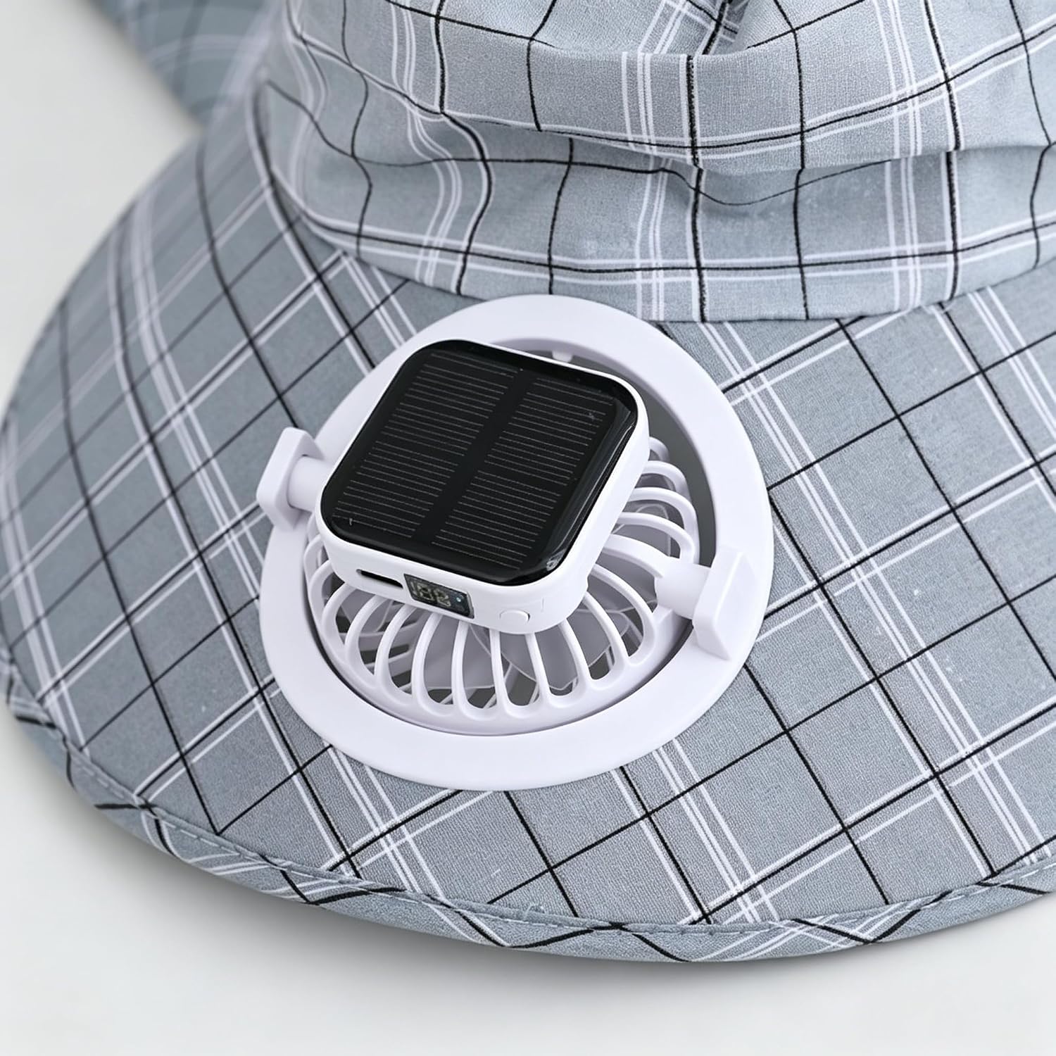 1PC Solar Power Neck Guard Fan - Outdoor Camping Fans recension och pris