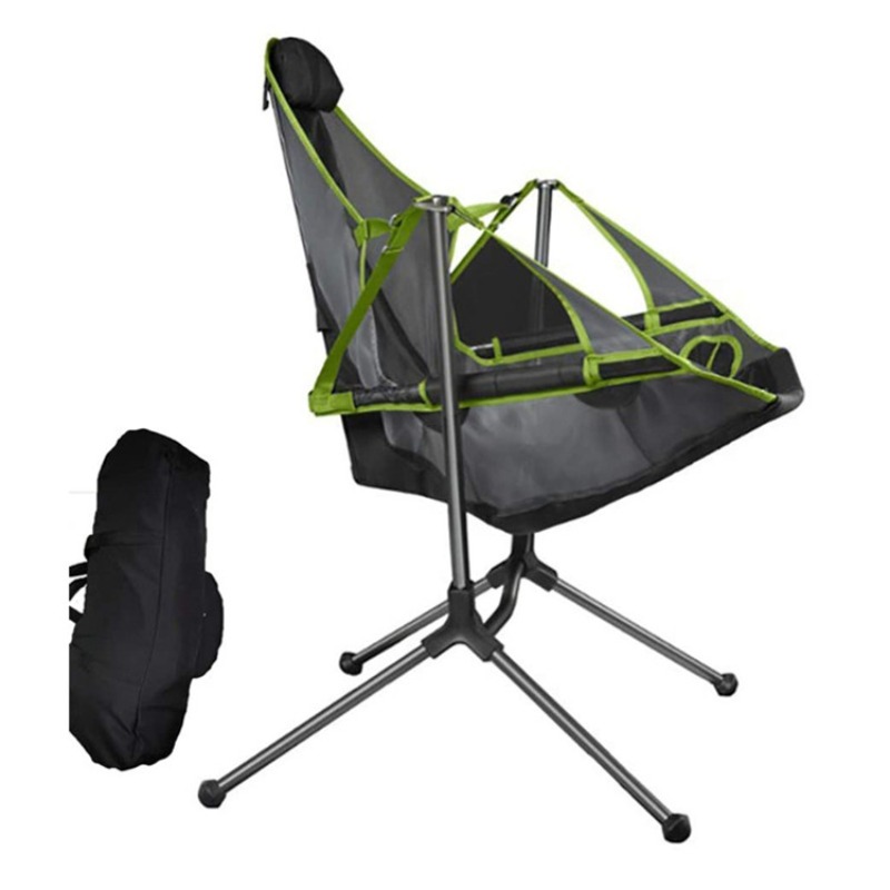 Portable Folding Camping Rocki - Outdoor Camping Rocking Chair recension och pris