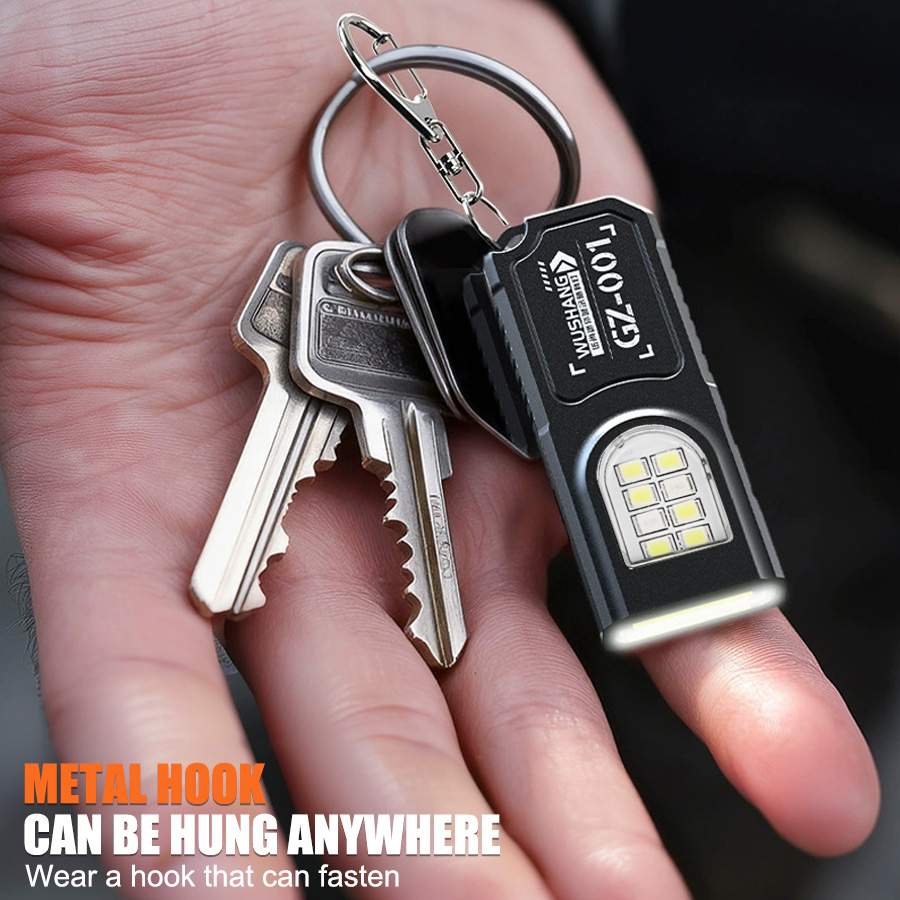 Multifunctional Keychain Flash - Outdoor Camping Glamping recension och pris