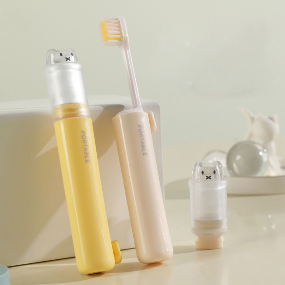 Cute 2-IN-1 Travel Toothbrush  - Travel Outdoor Camping Youtube recension och pris