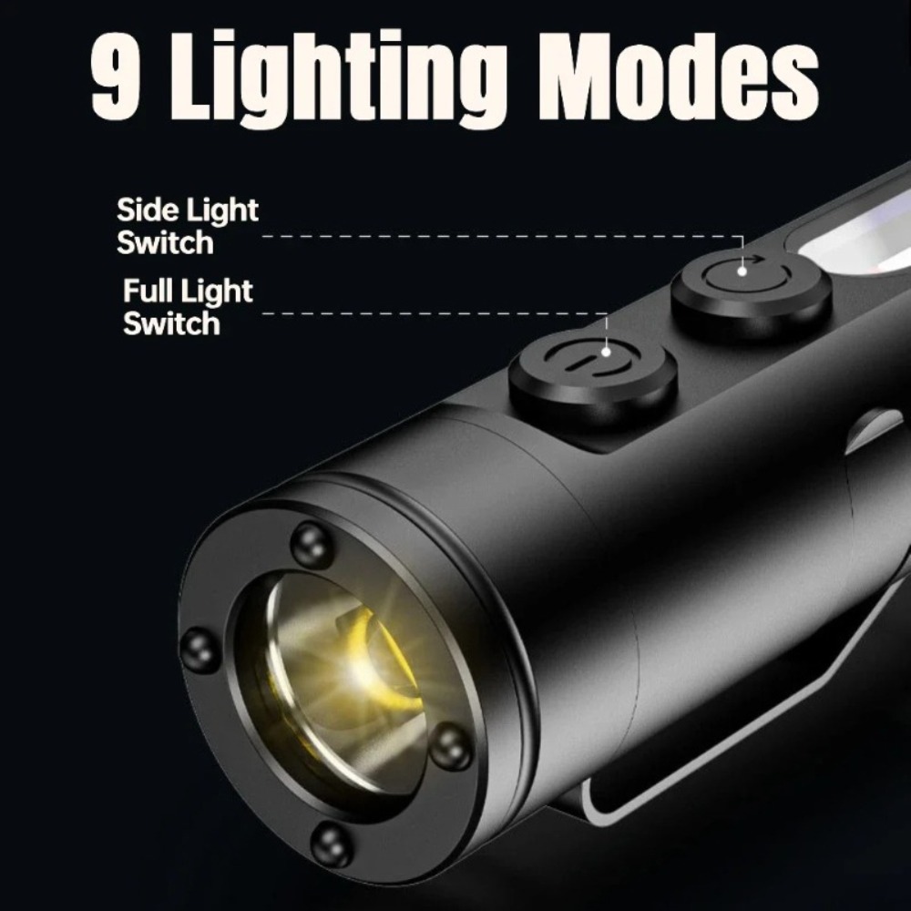 Mini Outdoor Flashlight Type C - Outdoor Camping Accessories recension och pris