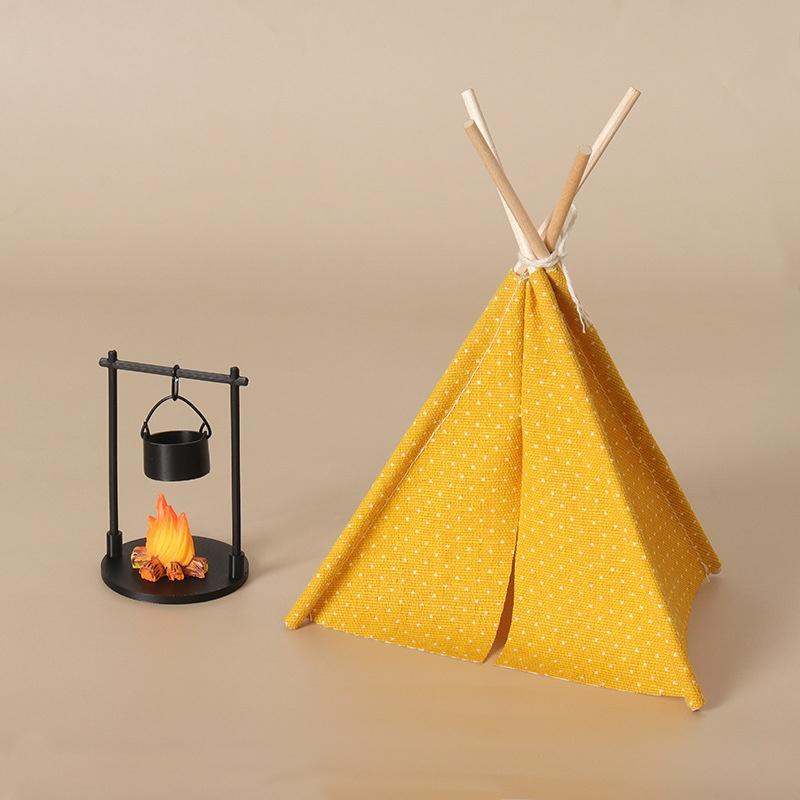 1:12 Scale Camping Tent Model  - Outdoor Camping House recension och pris