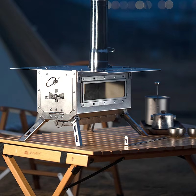 2026 Outdoor Portable Tent Cam - Outdoor Camping Wood Burning Stove recension och pris