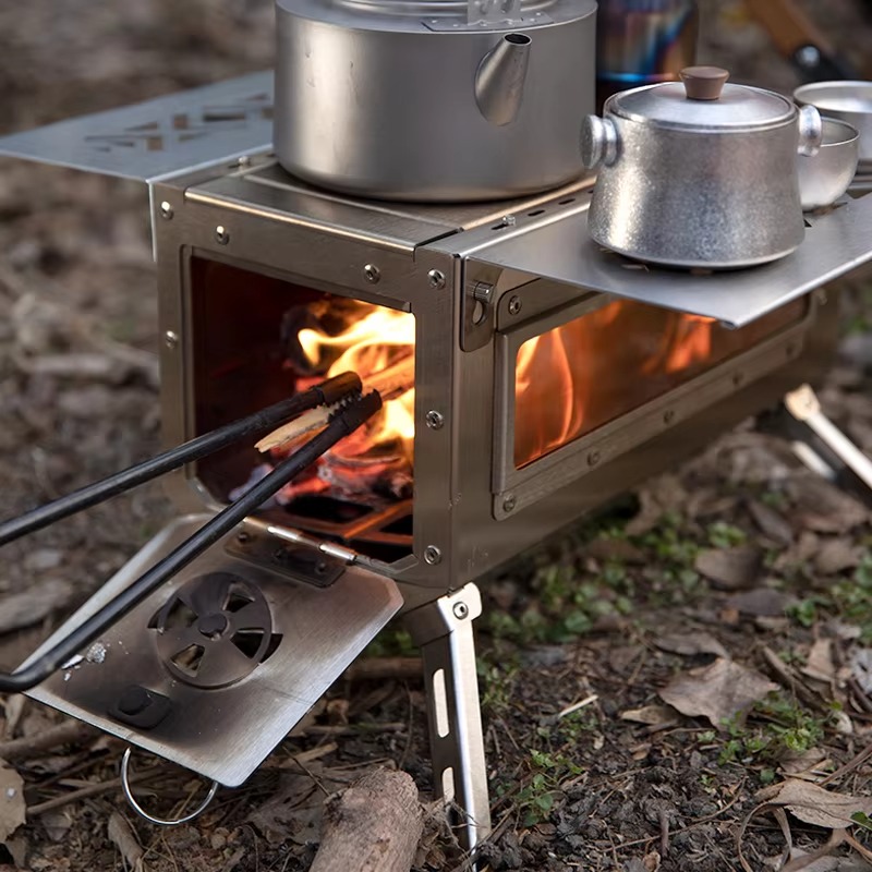 2026 Outdoor Portable Tent Cam - Outdoor Camping Wood Burning Stove recension och pris