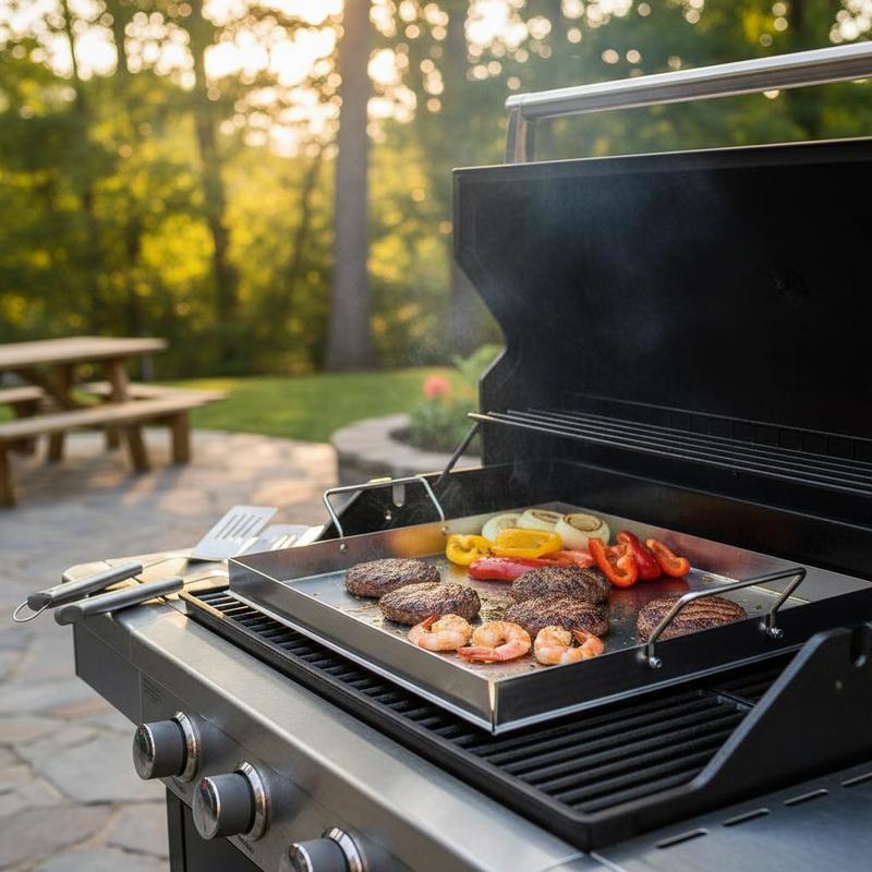 Universal Flat Top Griddle 18x - Outdoor Camping Uk recension och pris