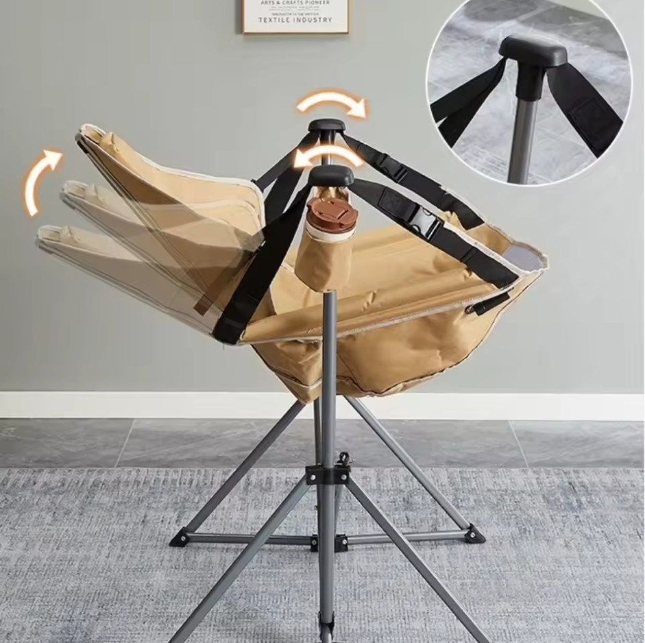 Lightweight and Portable Outdo - Outdoor Camping Rocking Chair recension och pris