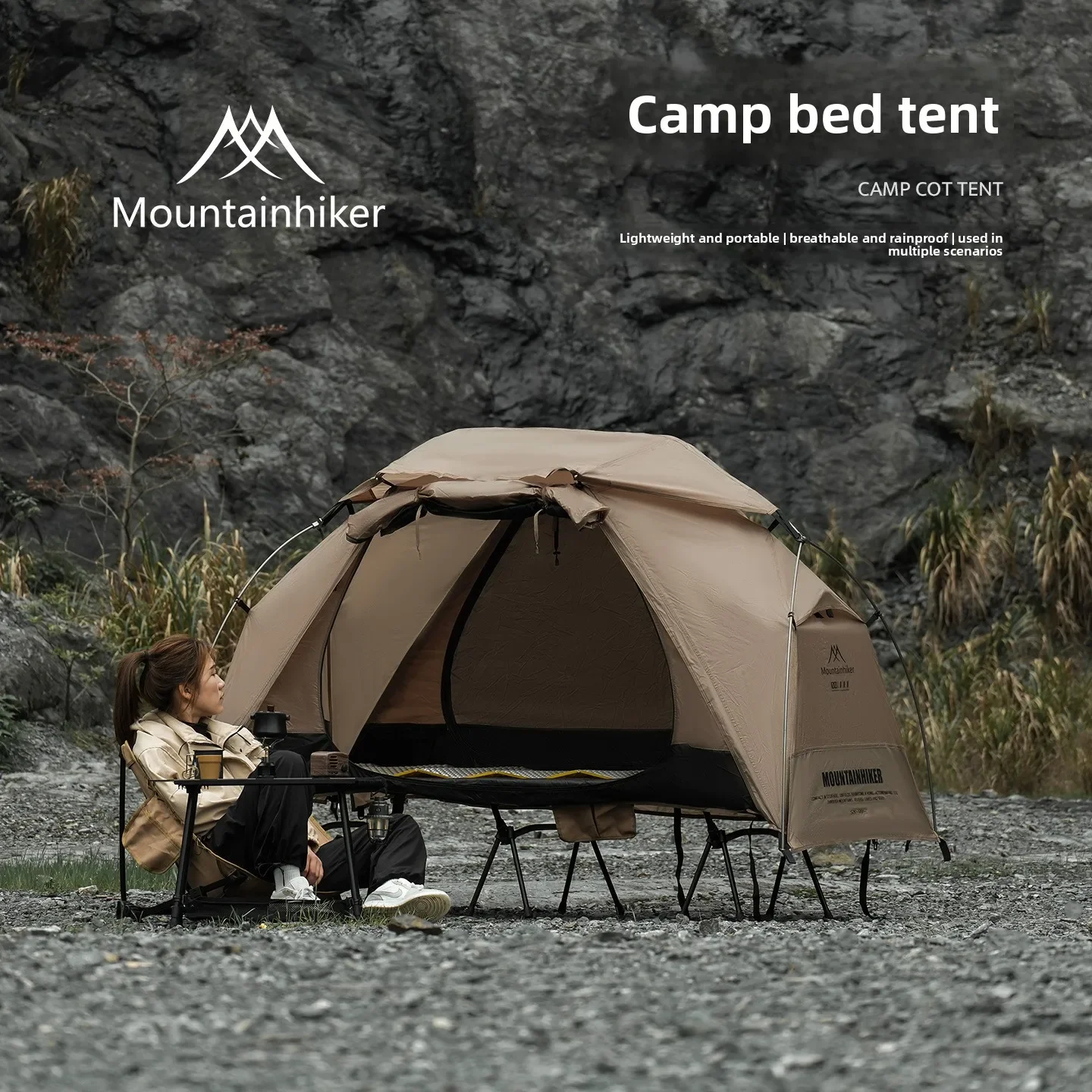 MOUNTAINHIKER Outdoor Camp Bed - Outdoor Camping House recension och pris