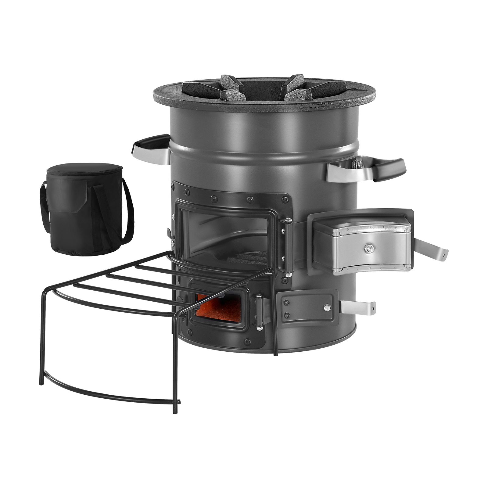 Camping Rocket Stove, Wood Bur - Outdoor Camping Wood Burning Stove recension och pris