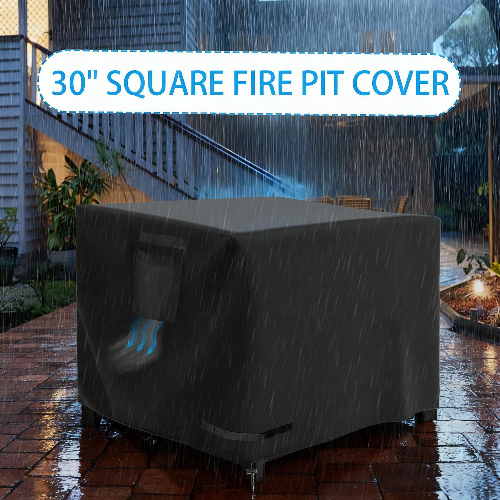 Outdoor Fire Pit Cover 30 Inch - Outdoor Indoor Camping recension och pris