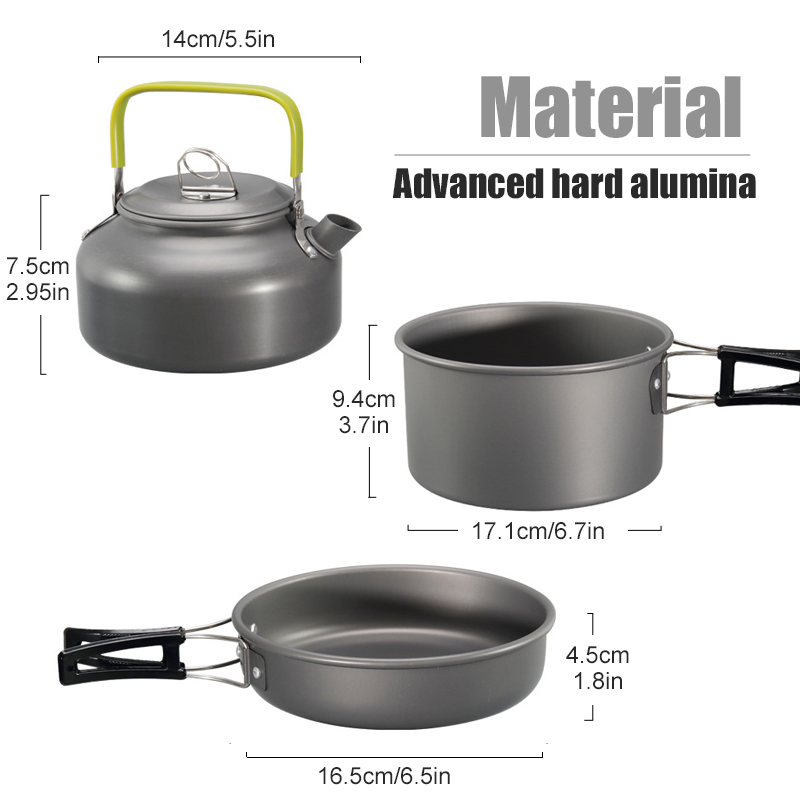 WESTTUNE Camping Cookware Kit  - Outdoor Camping Uk recension och pris