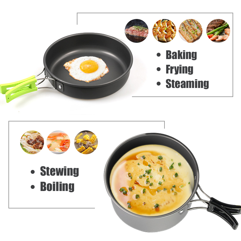 WESTTUNE Camping Cookware Kit  - Outdoor Camping Uk recension och pris