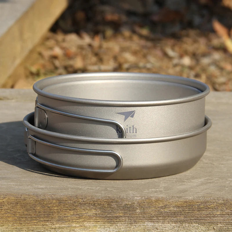 Keith 3PCS Titanium Cookware P - Outdoor Camping Uk recension och pris