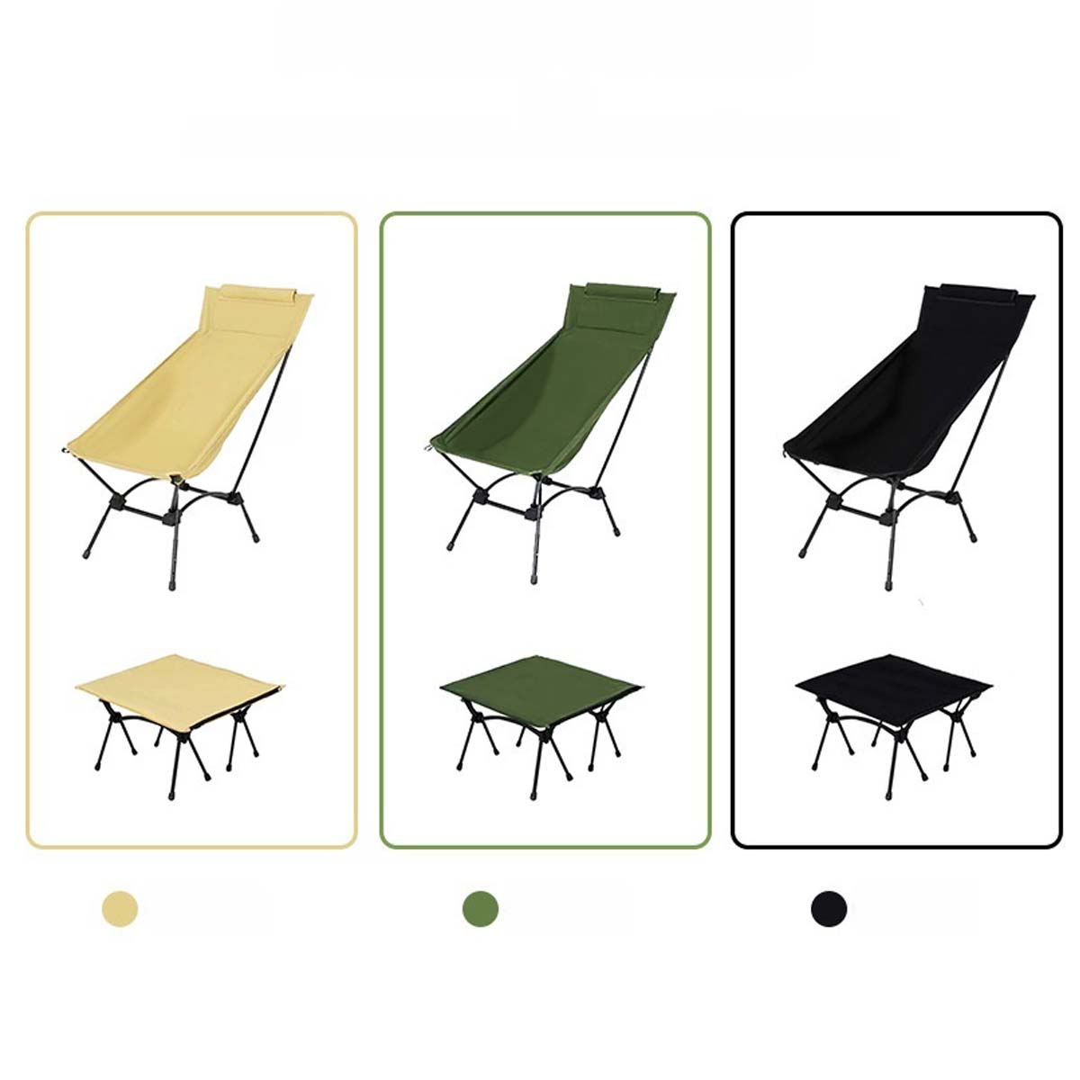 Multi-function Camping Moon Ch - Outdoor Camping Rocking Chair recension och pris