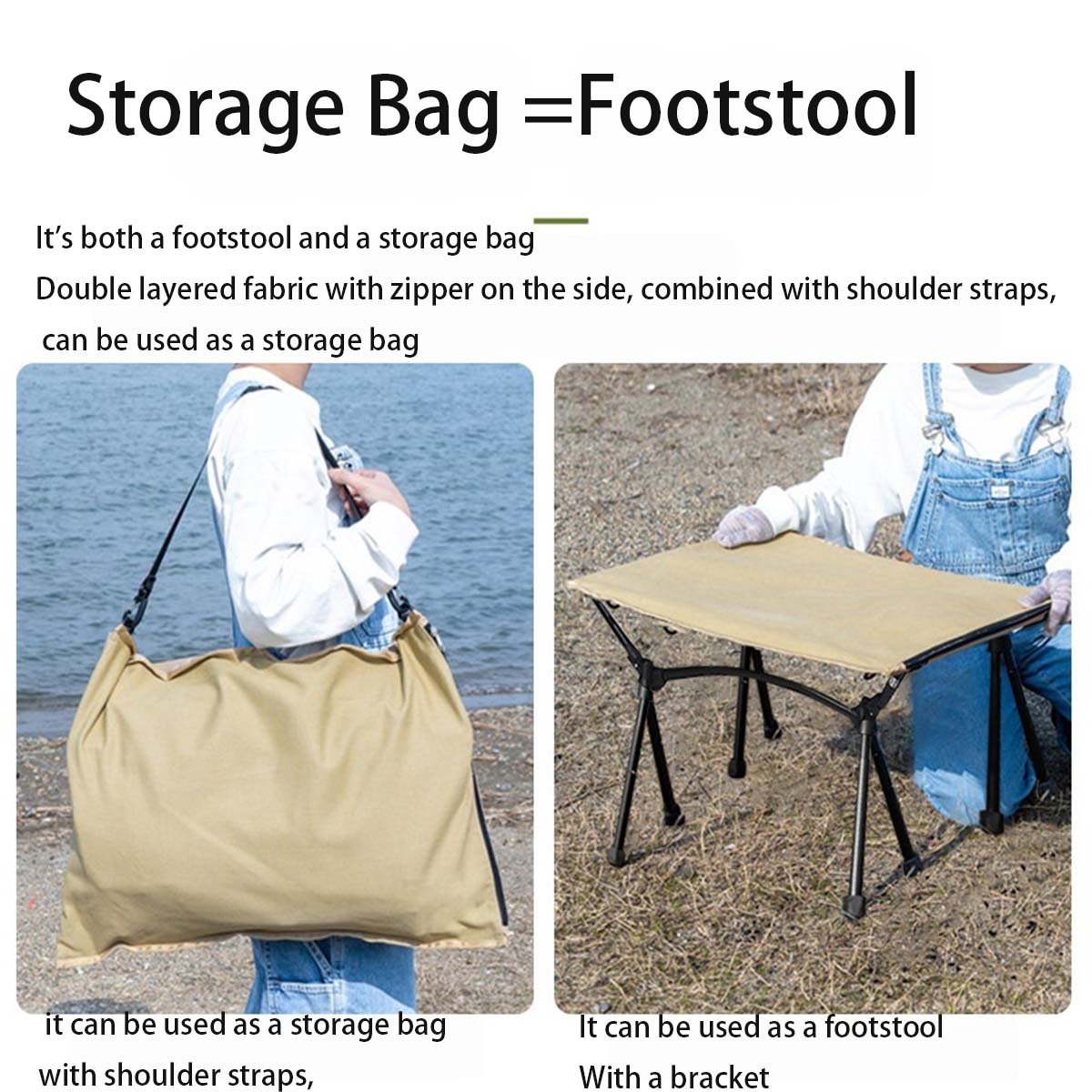 Multi-function Camping Moon Ch - Outdoor Camping Rocking Chair recension och pris