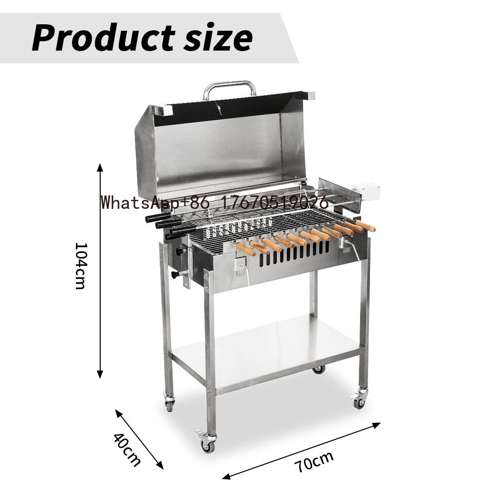 Modern Outdoor Large Charcoal  - Outdoor Indoor Camping recension och pris