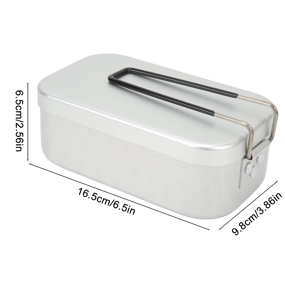 800ML Aluminum Lunch Boxes Out - Outdoor Camping Uk recension och pris