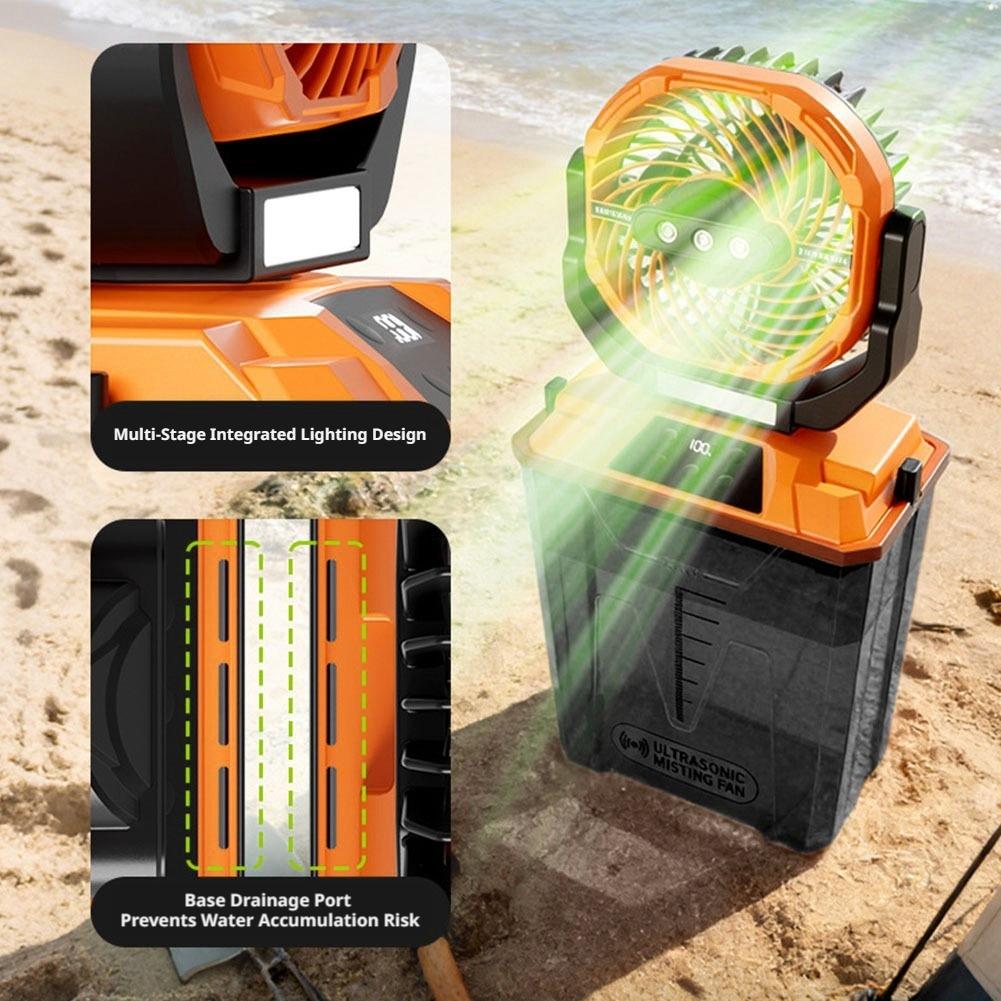 New Outdoor Misting Fan Campin - Outdoor Camping Fans recension och pris