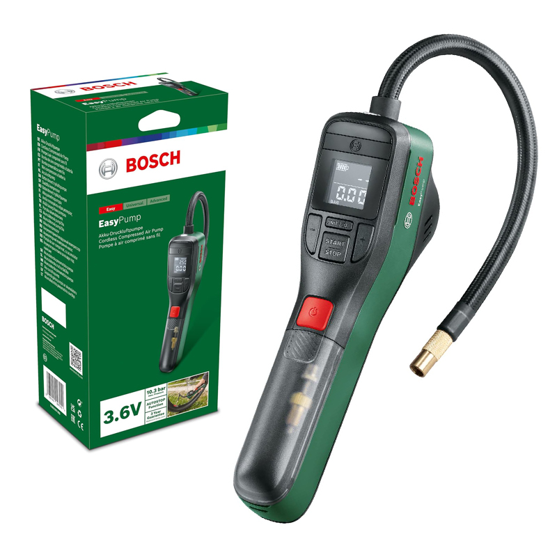 BOSCH Easy Pump Cordless Compr - Outdoor Camping Tools recension och pris