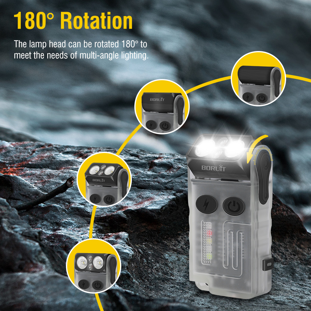 BORUiT V20 Fluorescence Buzzer - Outdoor Camping Glamping recension och pris