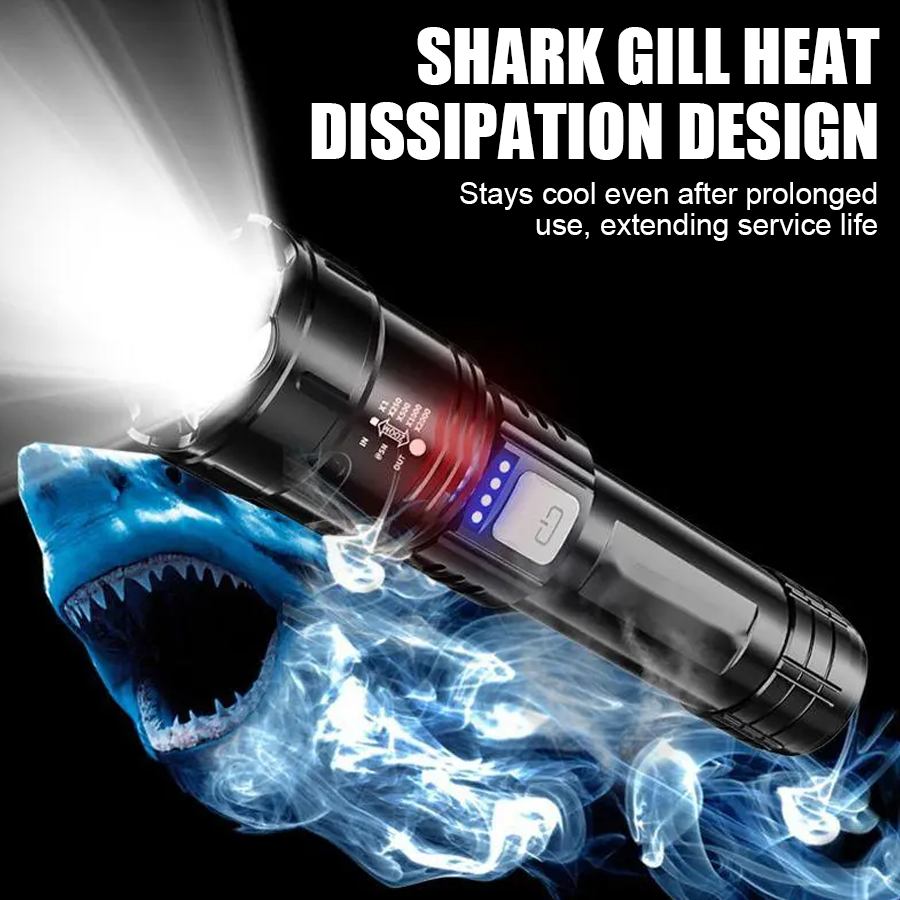 High Power P50 LED Flashlight  - Outdoor Camping Accessories recension och pris