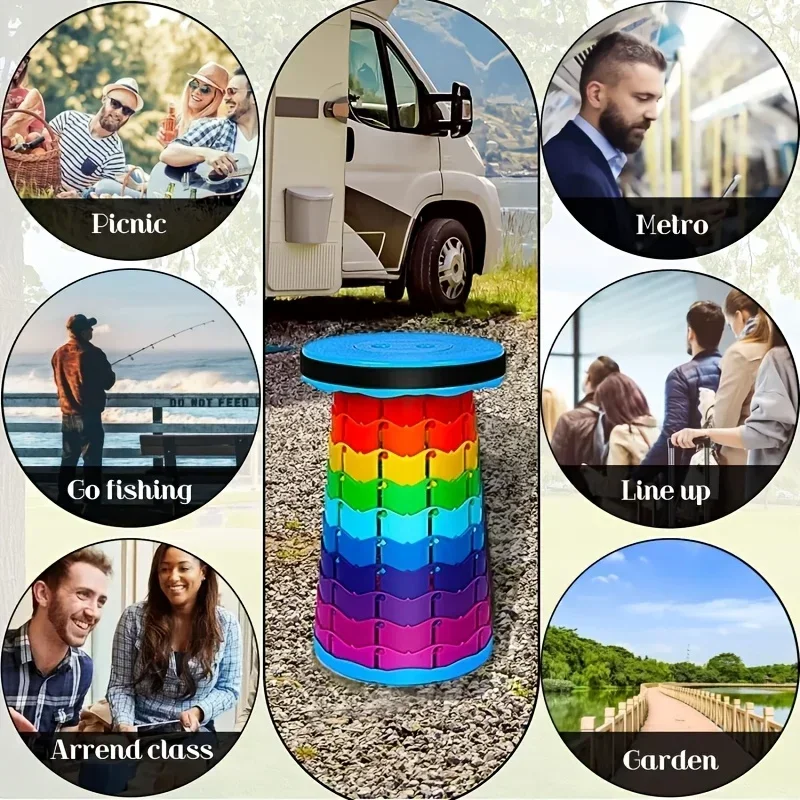 Rainbow Telescopic Camping Sto - Outdoor Camping Accessories recension och pris