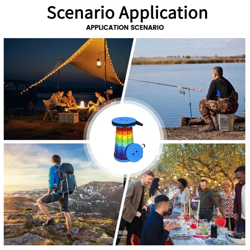 Rainbow Telescopic Camping Sto - Outdoor Camping Accessories recension och pris