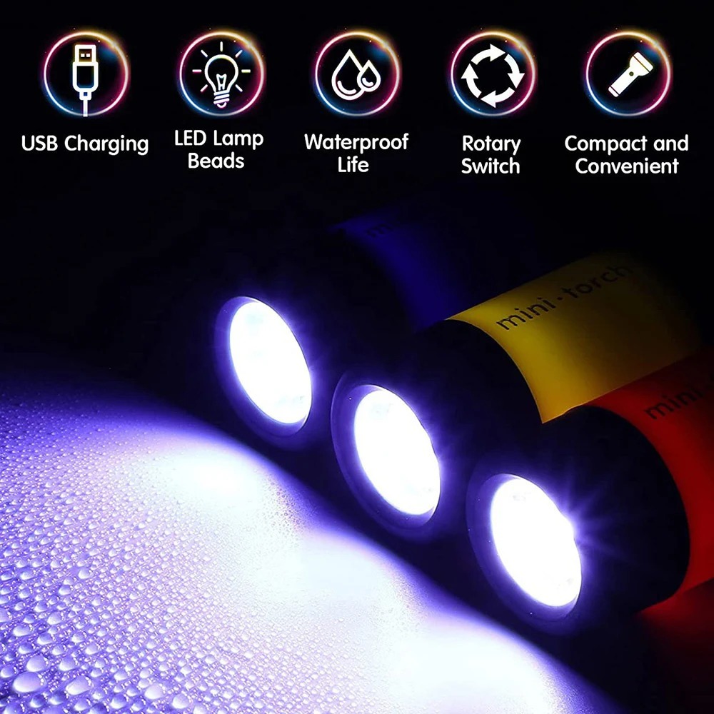 USB Rechargeable Camping Mini  - Outdoor Camping Glamping recension och pris