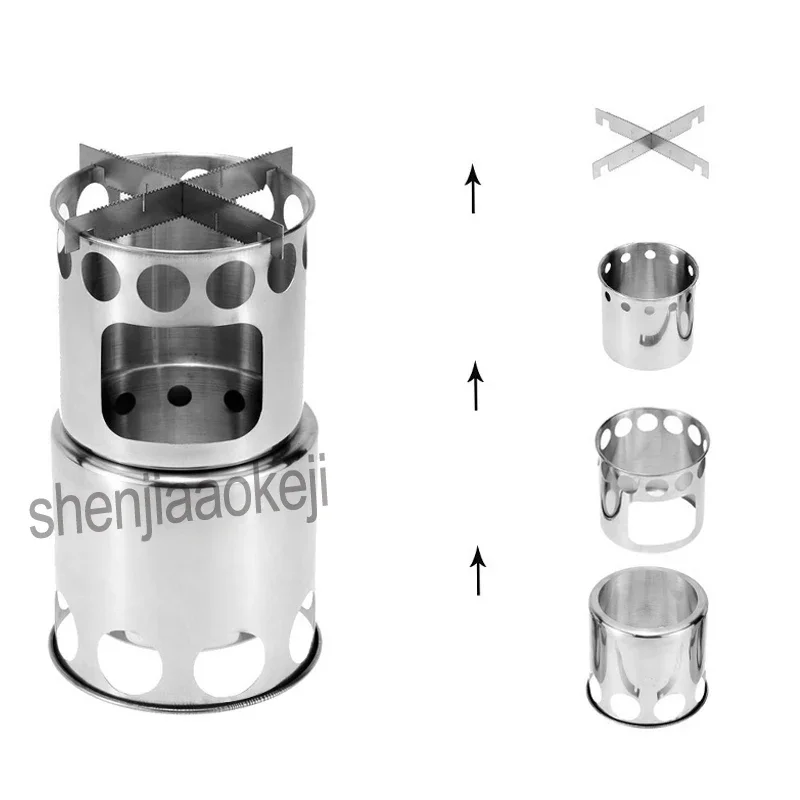 New Multi-purpose Camping Gril - Outdoor Camping Wood Burning Stove recension och pris