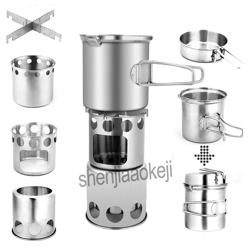 New Multi-purpose Camping Gril - Outdoor Camping Wood Burning Stove recension och pris