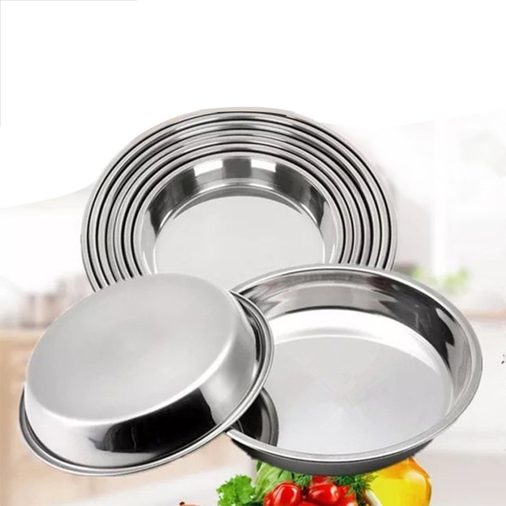 Premium Stainless Steel Round  - Outdoor Indoor Camping recension och pris