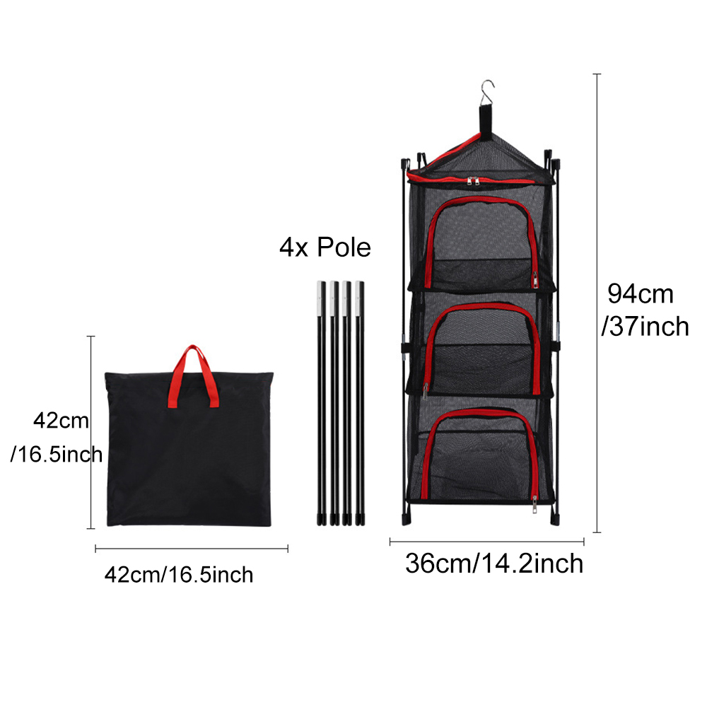 Camping Storage Drying Net 3 L - Outdoor Camping Uk recension och pris