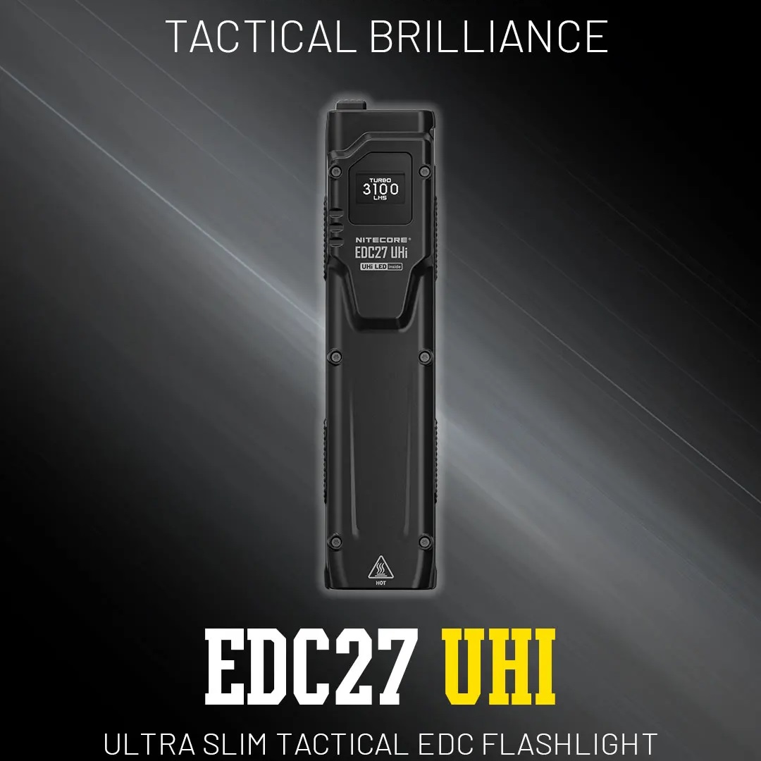 Convoy UHi Tactical EDC Flashl - Outdoor Camping Glamping recension och pris