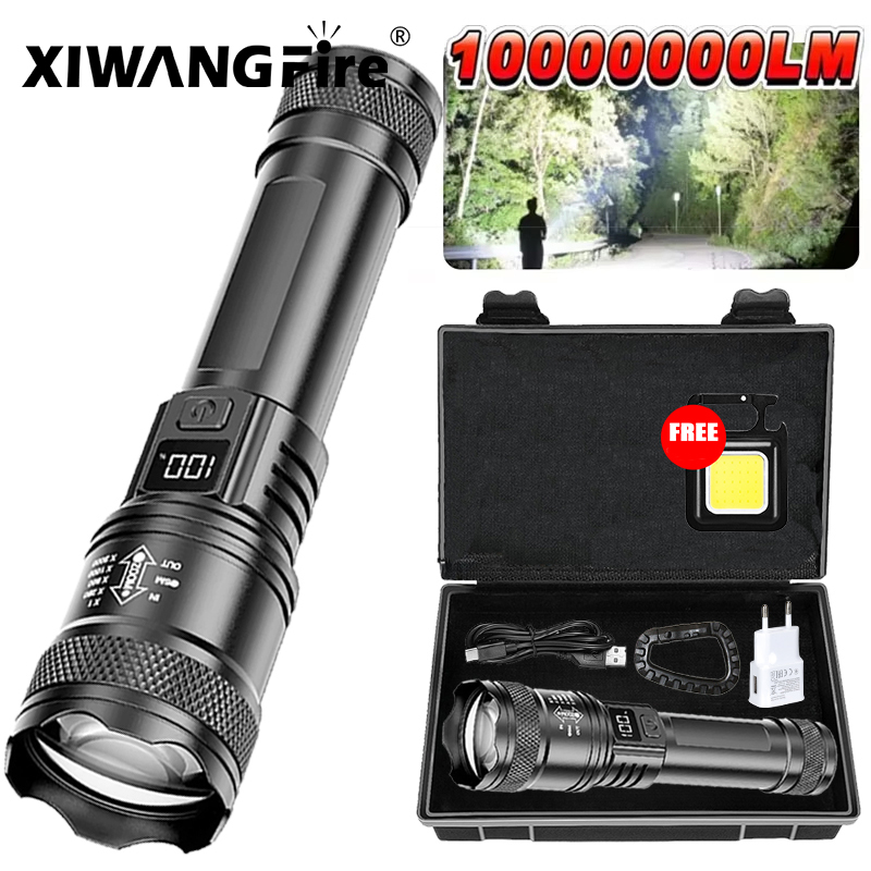Ultra Bright LED Flashlight 20 - Outdoor Camping Glamping recension och pris