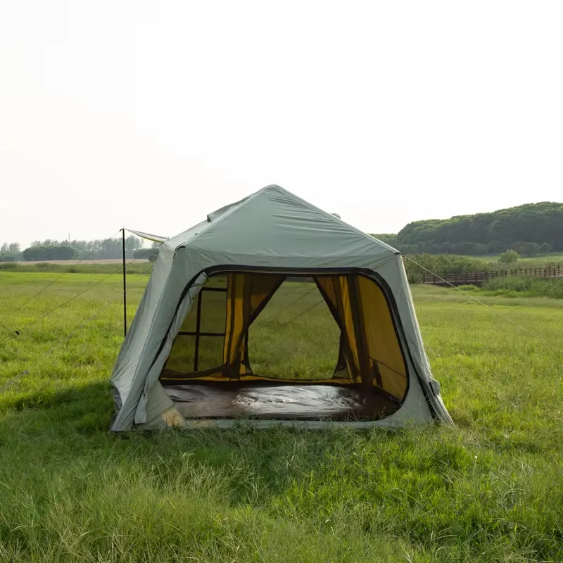 Waterproof Portable Oxford Oxf - Outdoor Camping Inflatable Tent recension och pris