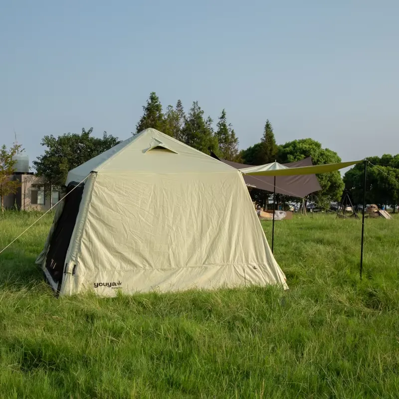Waterproof Portable Oxford Oxf - Outdoor Camping Inflatable Tent recension och pris
