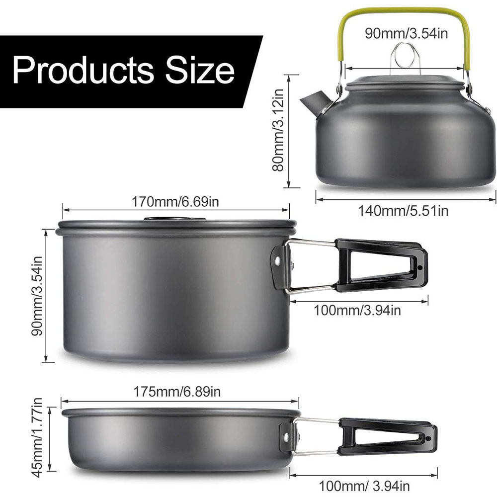 Outdoor Camping Cookware Set M - Outdoor Camping Uk recension och pris